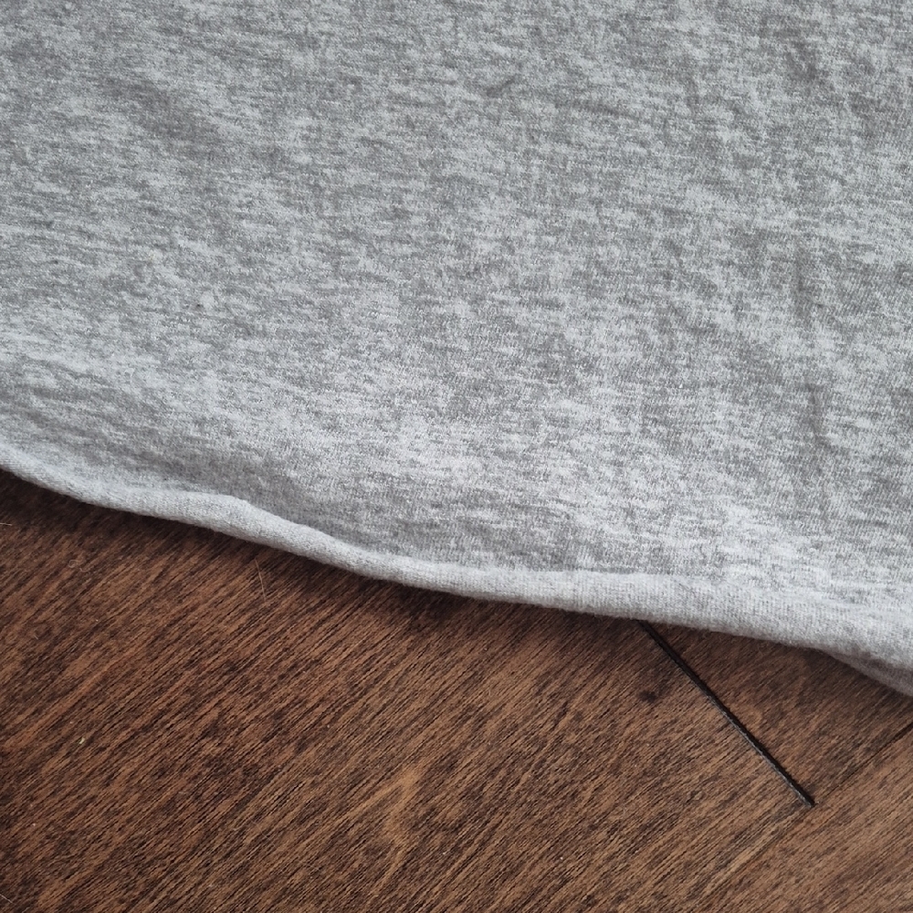 Buffalo David Bitton Gray Crop Boxy Tee - Picture 4 of 4